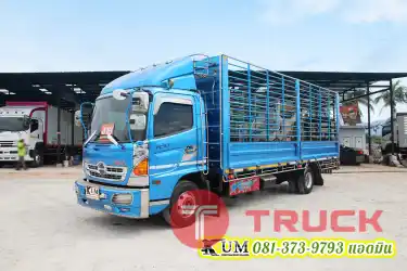 ขนของใช้งานแบบคุ้มๆ หกล้อคอก HINO FC9J 500 210 แรงม้า ปี 62 บรรทุกได้เยอะ