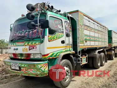 รถพ่วงแม่ลูก กระบะดั้มพ์ Isuzu FXZ270 ปี47