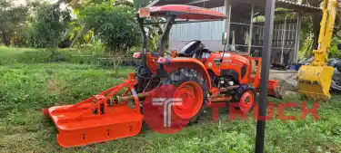 รถไถ kubota L3218 ชั่วโมงน้อย อุปกรณ์3ชิ้น