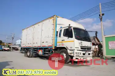 ตู้สิบบานถูกมาก หกล้อตู้สิบบาน FUSO 240 แรงม้า ปี59 ใช้งานปกติ