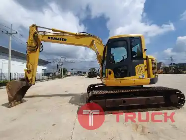 Komatsu PC128US-8 นำเข้าจากญี่ปุ่น สภาพพร้อมใช้งาน LINE ID @sangenjp โทร 089-0080077,089-0050007,086-0044333,065-8844400 www.sangenjp.com www.nmc99.com