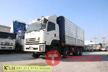 ไมล์แค่หลักพัน สวยจริง สิบสองล้อคอก ISUZU FYH 360 แรงม้า ปี 65