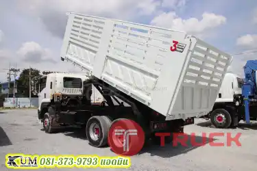 สวยๆเลยพี่คันนี้ ราคาน่าจับจอง สิบล้อดั้มพ์ ISUZU FXZ 360 แรงม้า ปี54