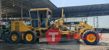 รถเกรดเดอร์ CAT 140K มีเอกสารเล่มทะเบียน รถสวยเดิม