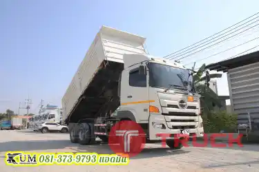 ปีใหม่ล่าสุด สิบล้อดั้มพ์ HINO VICTOR 500 344 แรงม้า ปี66
