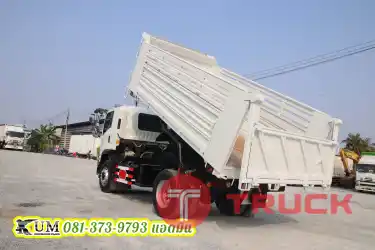 สวยทั้งคัน หกล้อดั้มพ์ ISUZU FTR 240 แรงม้า ปี64 พร้อมใช้งานเลยพี่
