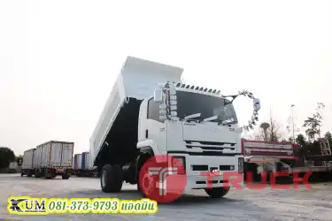 สวยทั้งคัน หกล้อดั้มพ์ ISUZU FTR 240 แรงม้า ปี64 พร้อมใช้งานเลยพี่
