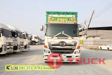 มาใหม่ สิบล้อตู้สิบบาน HINO VICTOR 260 แรงม้า ปี60