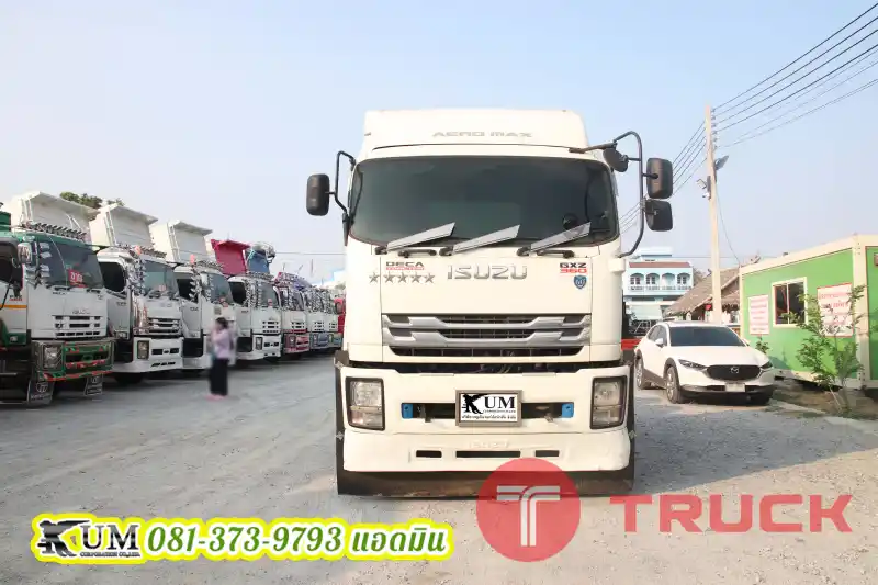รุ่นขายดี สิบล้อหัวลาก ISUZU GXZ 360 แรงม้า ปี60