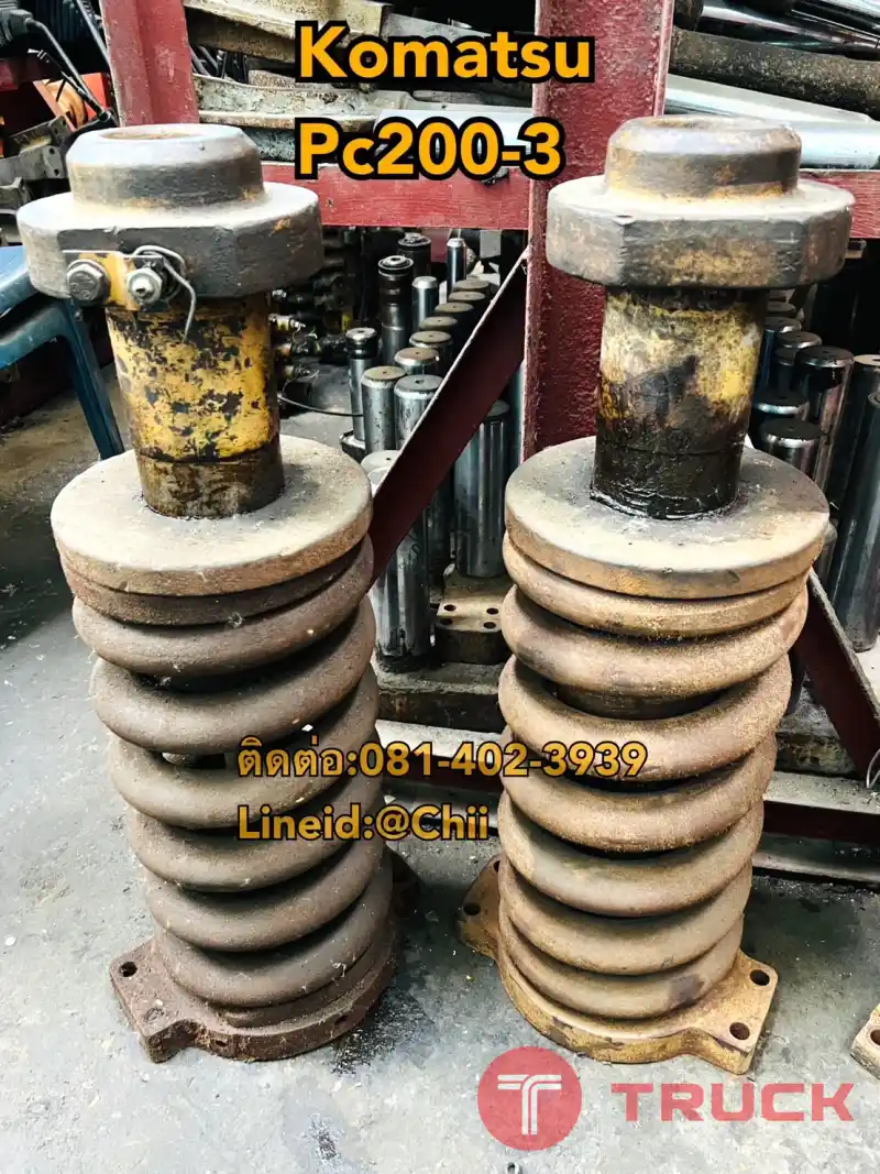 ชุดสปริงเร่งแทรค pc200-3 komatsu ขายอะไหล่แบคโฮ บางนา