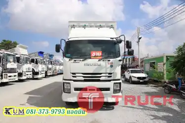 สวยคลีน พร้อมใช้งาน หกล้อตู้สิบบาน ISUZU FTR 240 แรงม้า ปี61