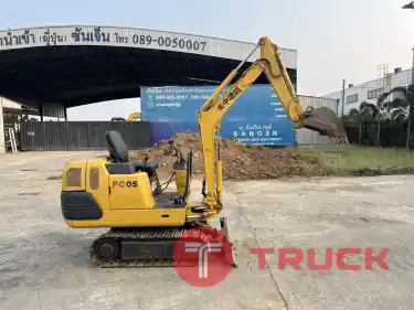 Komatsu PC05-7 นำเข้าจากญี่ปุ่น สภาพพร้อมใช้งาน LINE ID @sangenjp โทร 089-0080077,089-0050007,086-0044333,065-8844400 www.sangenjp.com www.nmc99.com