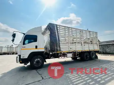 Isuzu FTR240 คอกผ้าใบ 7.4 เมตร