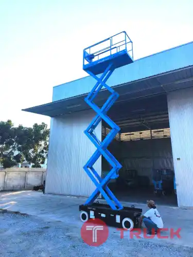 X-Lift SV08B รถกระเช้าไฟฟ้า สูง 8 เมตร โทร 080-6565422 หนิง