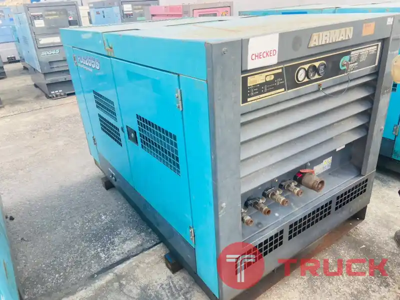 265CFM เครื่องปั๊มลม Airman PDS265S ปี2011 โทร. 080-6565422 หนิง