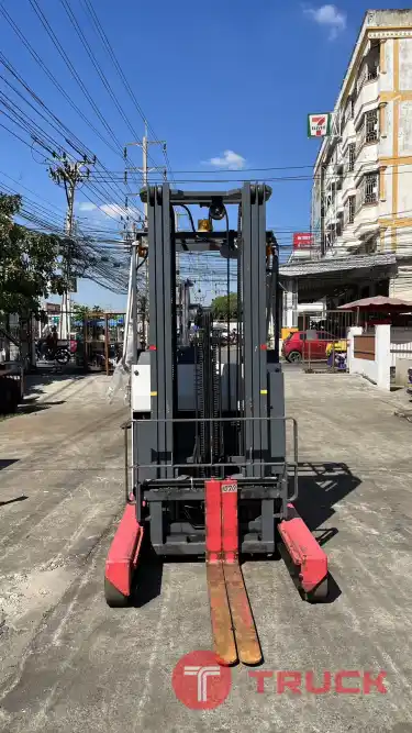 ขายฟอร์คลิฟท์ NICHIYU รถไฟฟ้ายืนขับ FBRMAW15-75B-550MSF ขนาด 1.5 ตัน เสา 3 ชัก ยกได้สูง 5.5 เมตร ไซด์ชิฟท์ ชั่วโมงการใช้งาน 6,429 ชม. รถมือสองสภาพดีจากญี่ปุ่น ไม่เคยใช้งานในไทย