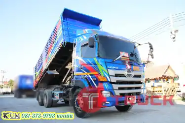 เท่ไม่เหมือนใคร สิบล้อดั้มพ์ HINO VICTOR 500 380 แรงม้า ปี65