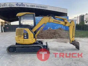 Komatsu PC12UU-2 นำเข้าจากญี่ปุ่น สภาพพร้อมใช้งาน ID @sangenjp โทร 089-0080077,089-0050007,086-0044333,065-8844400 www.sangenjp.com www.nmc99.com