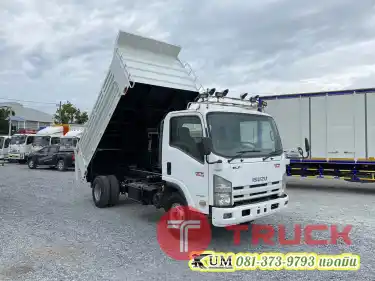 ราคาดีมาก หกล้อดั้มพ์ ISUZU NPR 150 แรงม้า ปี58