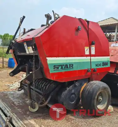 ตู้ม้วนฟาง อัดฟาง ก้อนกลม STAR มือ2ญี่ปุ่น ขนาดก้อน 50x70cm. น้ำหนัก 20-25kg. ม้วนฟาง ม้วนหญ้าแพงโกล่า จัดการอาหารสัตว์ ในฟาร์ม มือ2ญี่ปุ่น สภาพสวยจัด ราคา 35,000บาท โทร 094-7899445 Line @KT2Hand