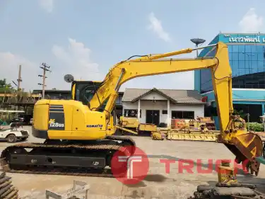 Komatsu PC128US-8 นำเข้าจากญี่ปุ่น สภาพพร้อมใช้งาน LINE ID @sangenjp โทร 089-0080077,089-0050007,086-0044333,065-8844400 www.sangenjp.com www.nmc99.com
