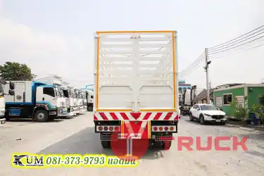 ไมล์แค่หลักพัน สวยจริง สิบสองล้อคอก ISUZU FYH 360 แรงม้า ปี 65