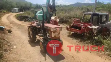 รถไถญี่ปุ่น 17 แรง Yanmar เครื่องดีเซล 2 สูบ 8 เกียร์เดินหน้า พร้อมใช้งาน