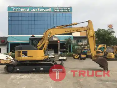 Komatsu PC128US-2 นำเข้าจากญี่ปุ่น สภาพพร้อมใช้งาน LINE ID @sangenjp โทร 089-0080077,089-0050007,086-0044333,065-8844400 www.sangenjp.com www.nmc99.com