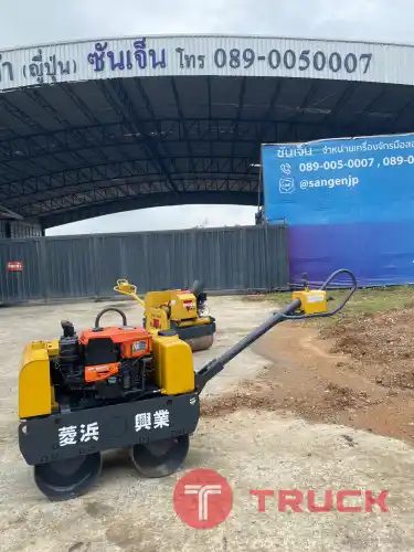 รถบดเดินตาม SAKAI นำเข้าจากญี่ปุ่น สภาพพร้อมใช้งาน LINE ID @sangenjp โทร 089-0080077,089-0050007,086-0044333,065-8844400 www.sangenjp.com www.nmc99.com