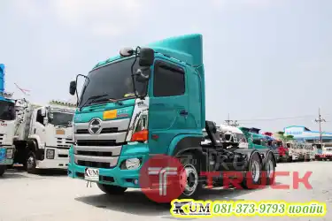 สิบล้อหัวลาก HINO VICTOR 500 344 แรงม้า ปี64 ปีใหม่ ไมล์น้อย