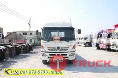 พื้นใหม่ๆ หกล้อพื้นเรียบ HINO QDR 500 212 แรงม้า ปี 54 ราคาดีจริง