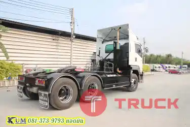 โครเมี่ยมแต่งรอบคัน สิบล้อหัวลาก ISUZU GXZ 360 แรงม้า ปี 60 แจ่มมากค่ะพี่