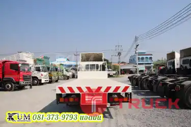 คันนี้ราคานี้ไม่มีอีกแล้ว พื้นใหม่ๆ หกล้อพื้นเรียบ HINO QDR 500 212 แรงม้า ปี 54 ราคาดีจริง
