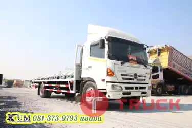 คันนี้ราคานี้ไม่มีอีกแล้ว พื้นใหม่ๆ หกล้อพื้นเรียบ HINO QDR 500 212 แรงม้า ปี 54 ราคาดีจริง