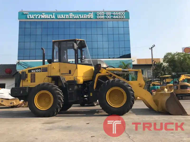 KOMATSU WA100-6 นำเข้าจากญี่ปุ่น สภาพพร้อมใช้งาน LINE ID @sangenjp โทร 089-0080077,089-0050007,086-0044333,065-8844400 www.sangenjp.com www.nmc99.com