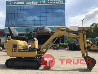 รถขุดมือสอง KOMATSU PC03-2 แทรคสามารถกางออกได้ สอบถามเพิ่มเติมที่คุณชัญญา 0658844400