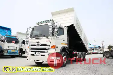 สิบล้อดั้มพ์ ปี 59 สวยแจ่มว้าวสุดๆ HINO VICTOR 500 344 แรงม้า ปี59 คันนี้เด็ดจัดเลย