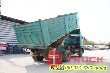 สวยเลยคันนี้ อู่สามมิตรแท้ สิบล้อดั้มพ์ HINO VICTOR 500 380 แรงม้า ราคาดีมาก