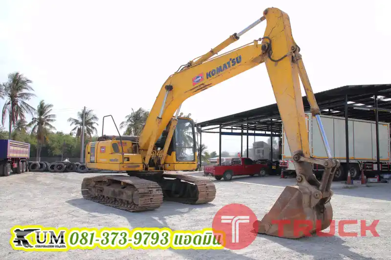 ถูกขนาดนี้ต้องรีบแล้ว รถแบ็คโฮ KOMATSU PC200-7 150 แรงม้า ปี48 พร้อมใช้งาน