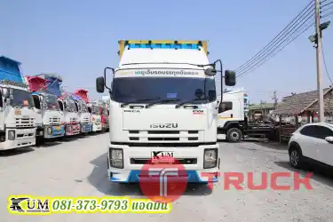 สิบล้อราคาดี สิบล้อตู้สิบบาน ISUZU FVM 240 แรงม้า ปี 56 ถูกกว่านี้ไม่มีแล้ว