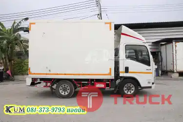 จิ๋วแต่แจ๋วอะค้าบพี่ๆ สี่ล้อตู้สองบาน ISUZU NLR 104 แรงม้า ปี63
