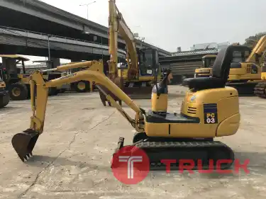 Komatsu PC03-2 นำเข้าจากญี่ปุ่น สภาพพร้อมใช้งาน LINE ID @sangenjp โทร 089-0080077,089-0050007,086-0044333,065-8844400 www.sangenjp.com www.nmc99.com