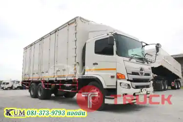 ต้องจัดแล้วไม๊ ราคาดีขนาดนี้ สิบล้อตู้สิบบาน HINO VICTOR 500 240 แรงม้า