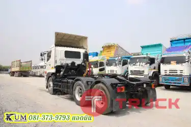 วันนี้มีหัวลากพร้อมเสริฟ์ค่าา สิบล้อหัวลาก HINO VICTOR 500 380 แรงม้า ปี 60 รุ่นขายดี