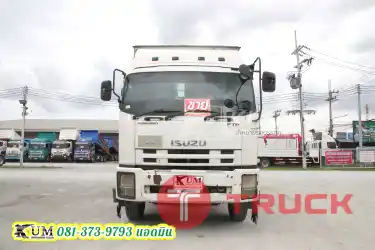 หกล้อตู้สิบบาน ISUZU FTR 220 แรงม้า ปี 53 รถก๊าซ CNG เกียร์ธรรมดา