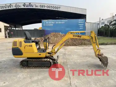Komatsu PC05-7 นำเข้าจากญี่ปุ่น สภาพพร้อมใช้งาน LINE ID @sangenjp โทร 089-0080077,089-0050007,086-0044333,065-8844400 www.sangenjp.com www.nmc99.com