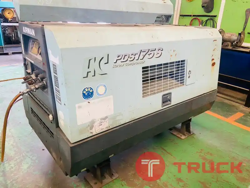 เครื่องปั๊มลม 175CFM Airman PDS175SC ปี2008 โทร 080 6565422 หนิง