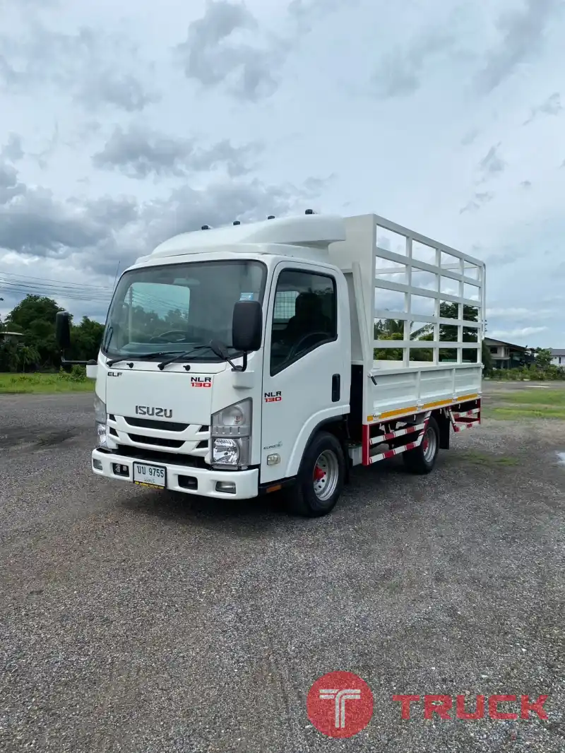ISUZU NLR 130 ปี 2561 4 ล้อ ป้ายเล็กไม่ติดเวลา กระบะเหล็ก 3.5 เมตรสร้างใหม่ พร้อมใช้งาน
