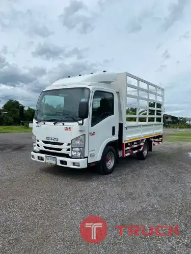 ISUZU NLR 130 ปี 2561 4 ล้อ ป้ายเล็กไม่ติดเวลา กระบะเหล็ก 3.5 เมตรสร้างใหม่ พร้อมใช้งาน