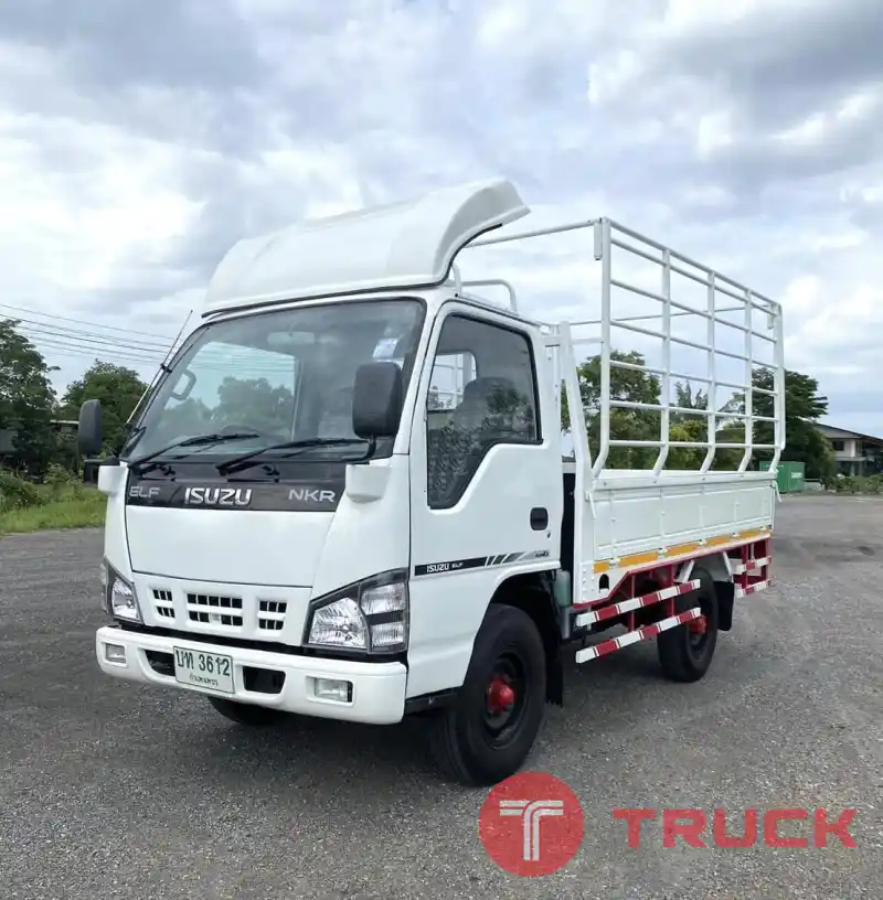 รถบรรทุก 4ล้อ ISUZU NKR 100 แรง เทอร์โบ ปี 2549 กระบะคอกสูง พร้อมใช้งาน